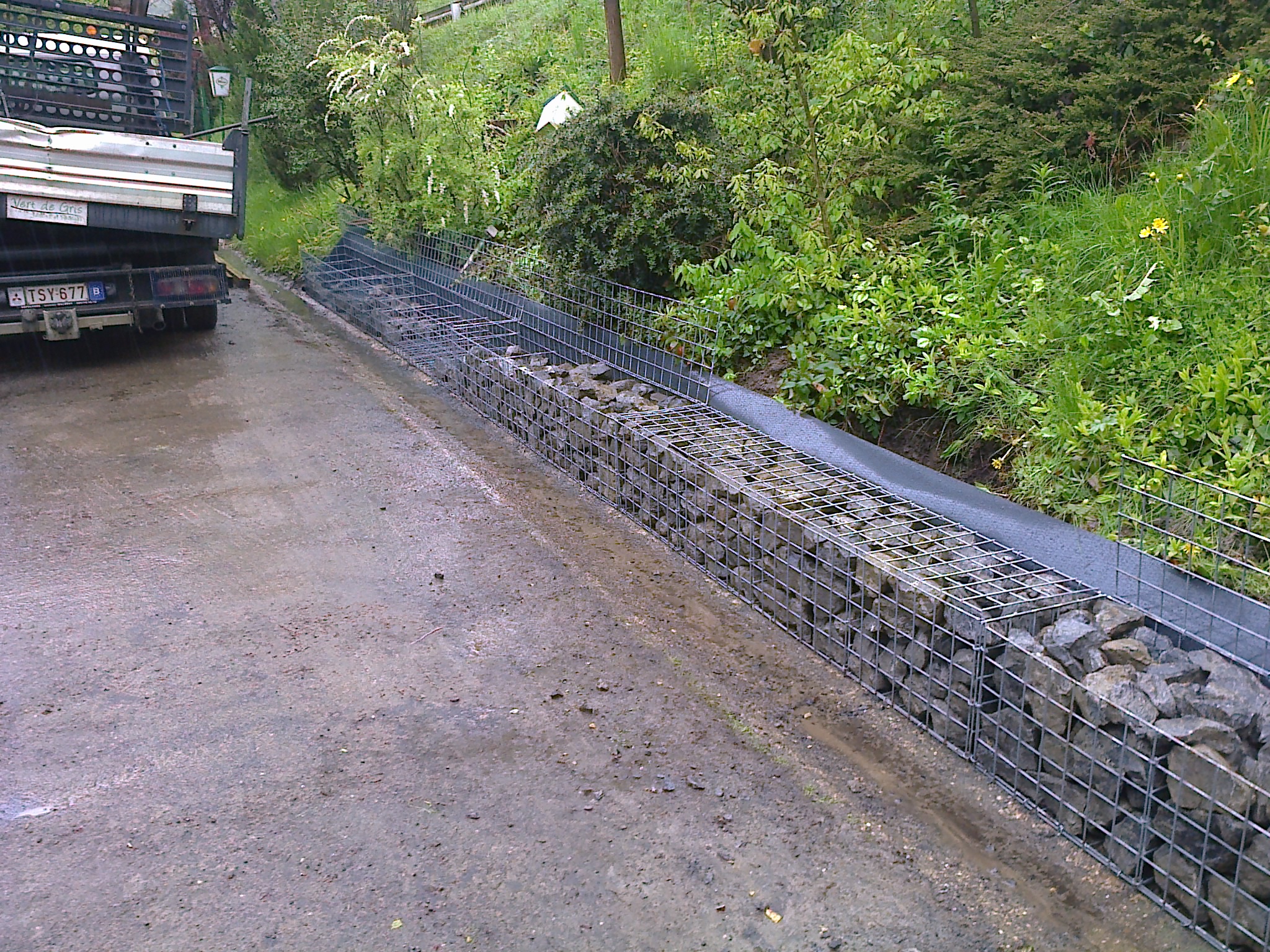 Vert de gris, pose de clôtures, murs en gabions (Verviers, Spa, Dolhain)